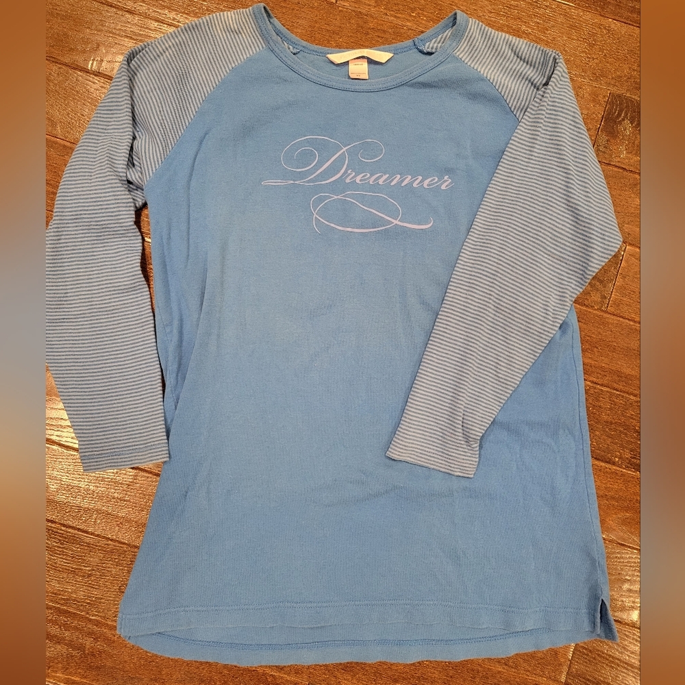 Victoria's Secret Nightshirt, striped sleeve,late 90s/early 00s, great condition